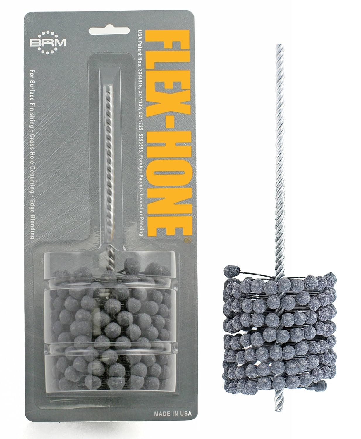 Brush Research FLEXHONE Cylinder Hone, GB Series, Silicon Carbide