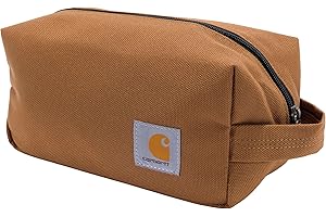 Carhartt Durable Travel Kit, Organize Essentials W/the Water Resistance Free Toiletry Bag