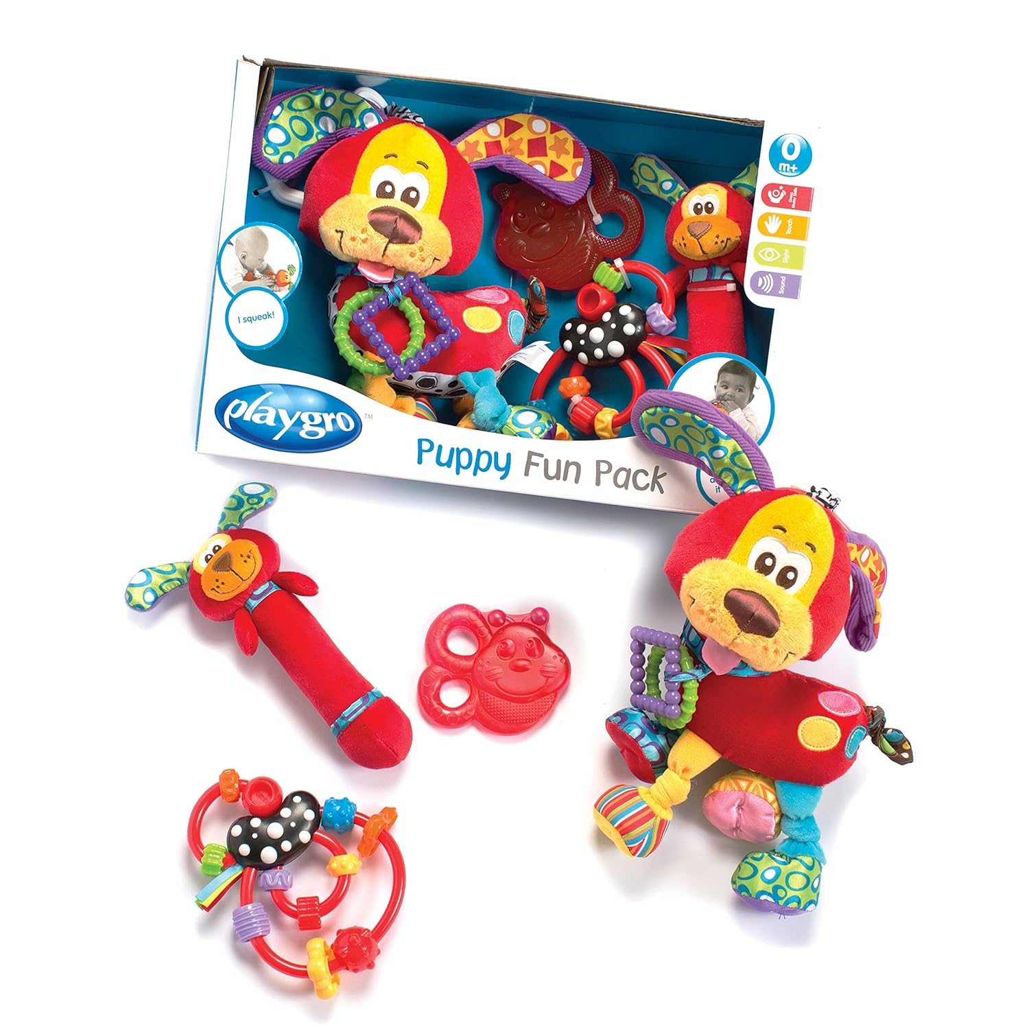 Playgro Set de mordedores diseño Puppy