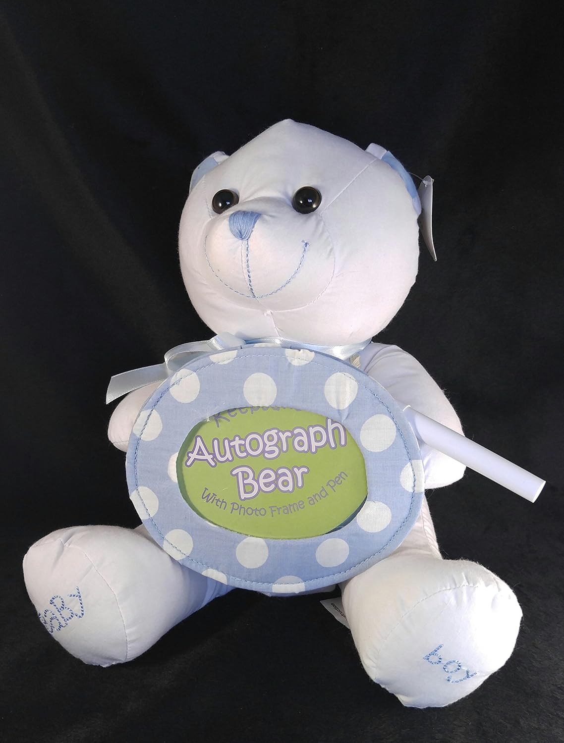 autograph stuffed animal baby shower