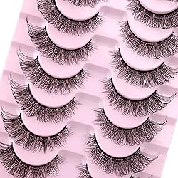wiwoseo Cluster Russian Strip Lashes that Look Like