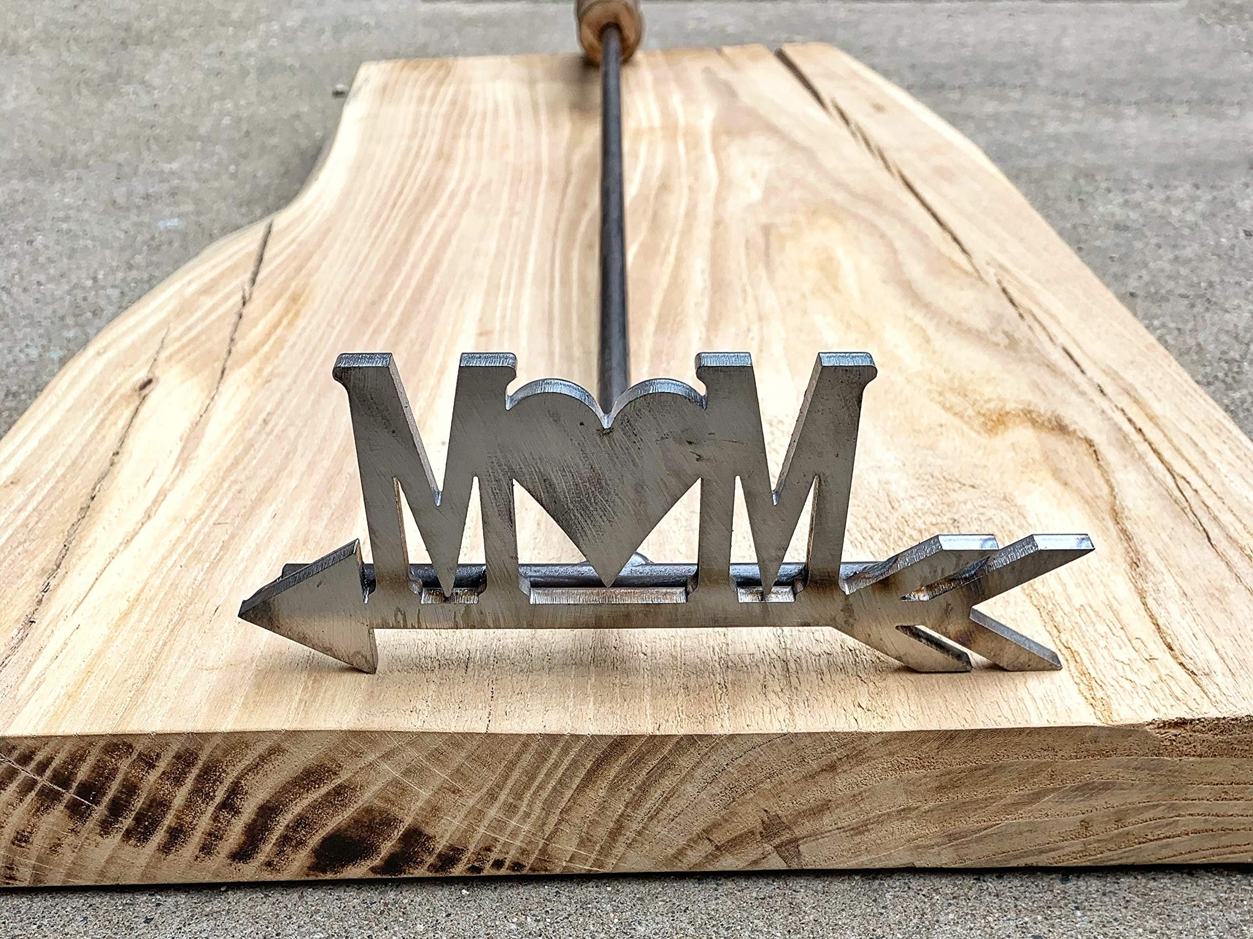 Custom Arrow and Initial Brander - Wedding, anniversary gift
