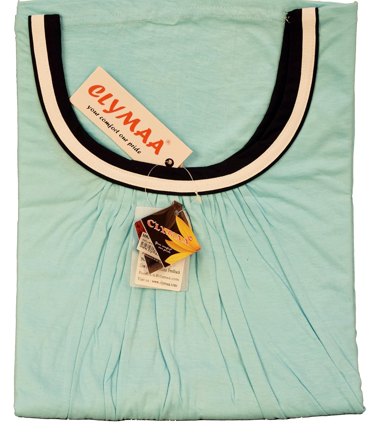 clymaa women's very soft cotton special summer nighty