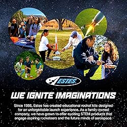 Estes 2483 Phantom Blue Rocket-Building