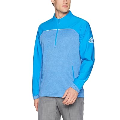 adidas Golf Men&amp;#39;s Go-to Adapt 14 Zip Pullover Jacket