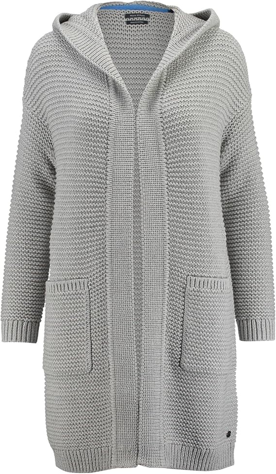 Marc O'Polo Damen 701600661181 Strickjacke, Grau (Summer Grey 934), X