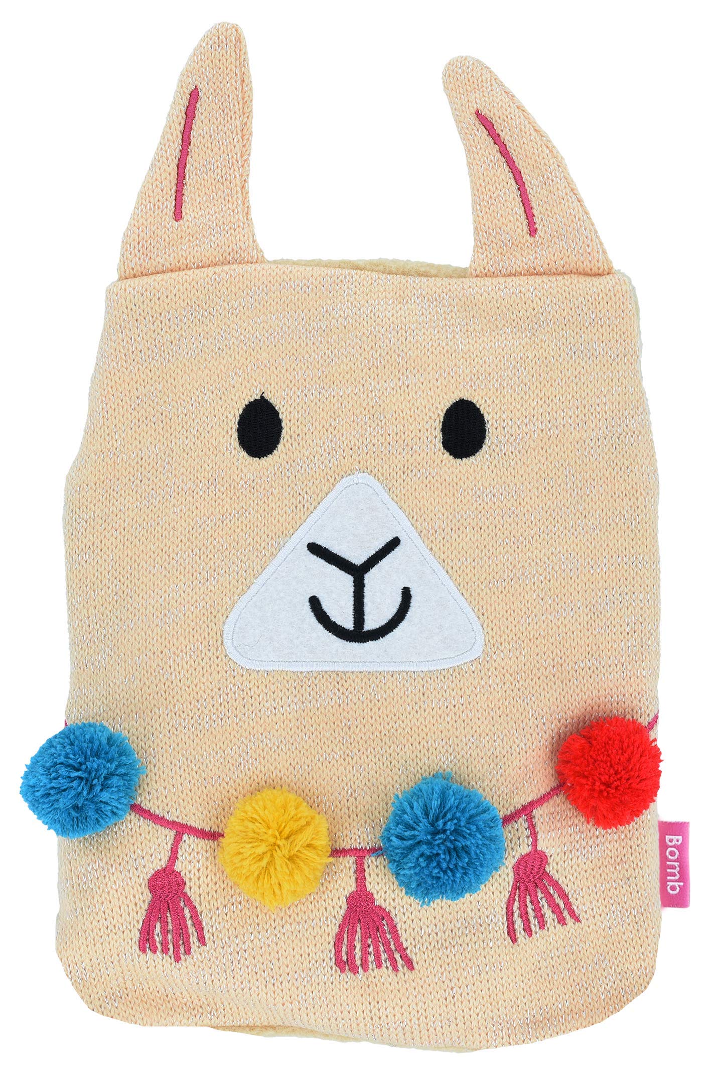 Bomb Cosmetics Lucy The Llama Microwaveable Herbal Knitted Body Warmer Hot Pack, 0.8 kg, PLUCLLA5