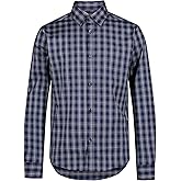 Van Heusen Boys' Long Sleeve Stretch Never Tuck Dress Shirt