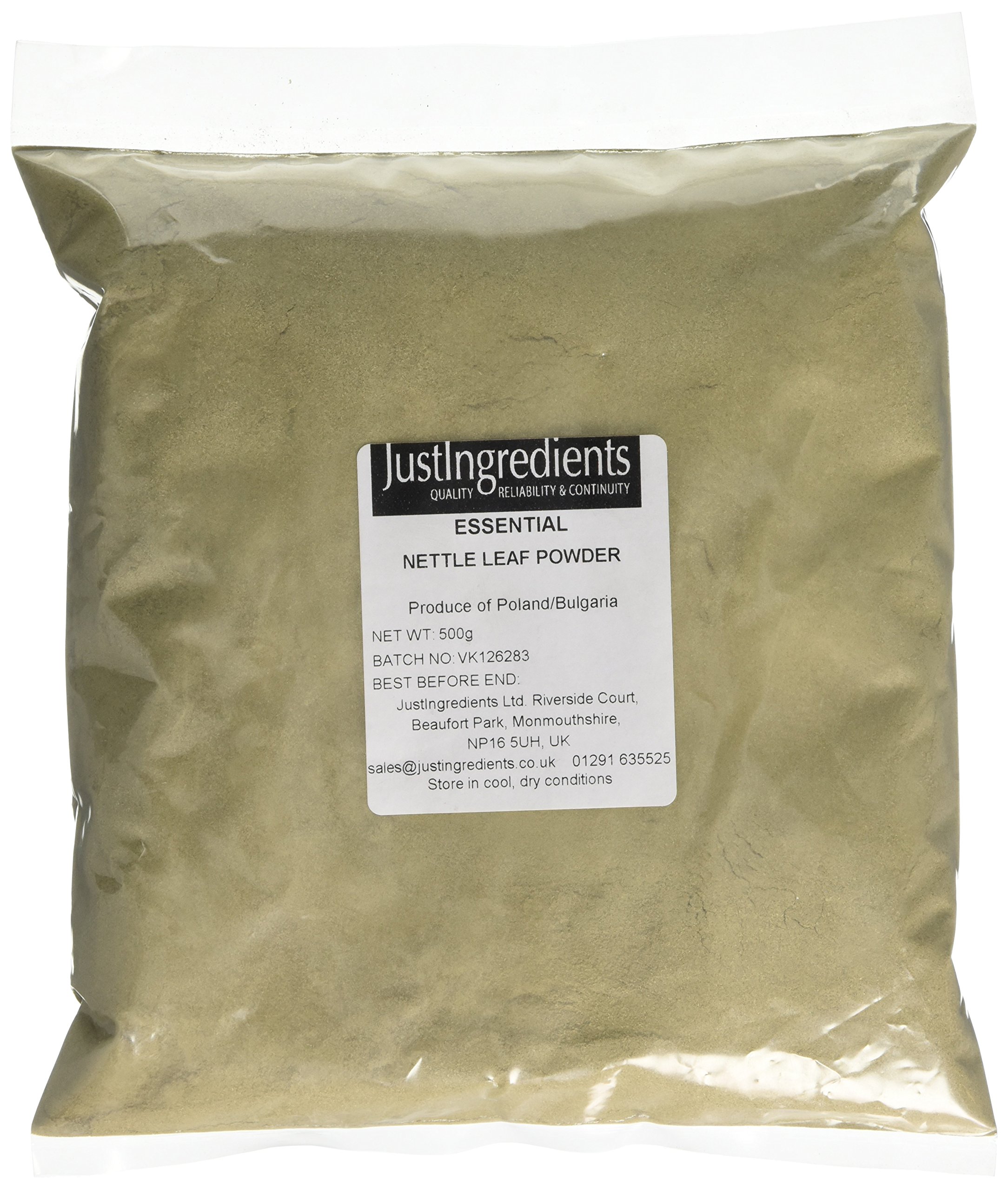 JustIngredients Essentials Nettle Herb Powder 500 g