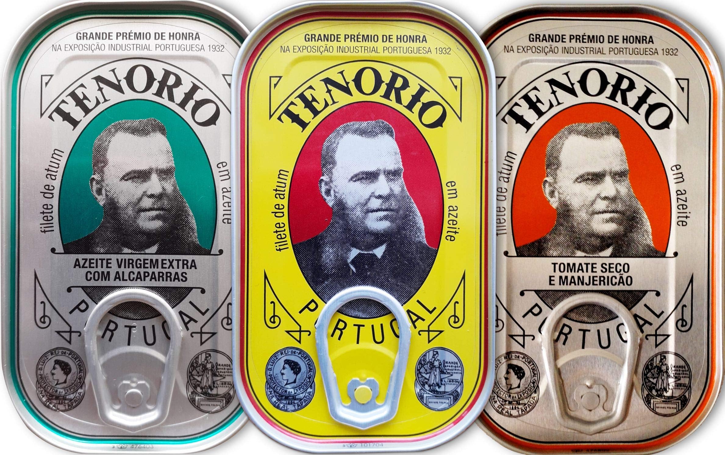 Tuna Fillet Premium line 3 tins x 120 g, Tenorio / Portugal