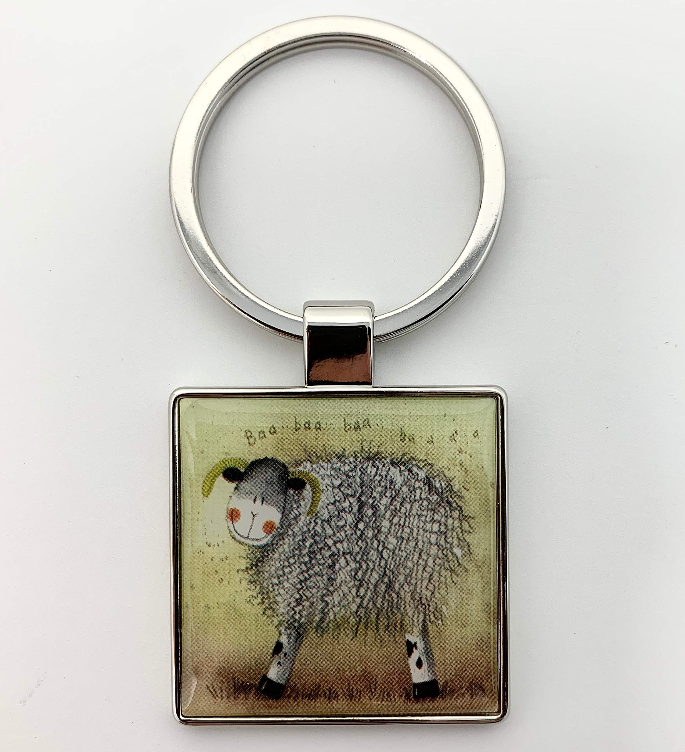 Alex Clark Brian the Sheep Keyring
