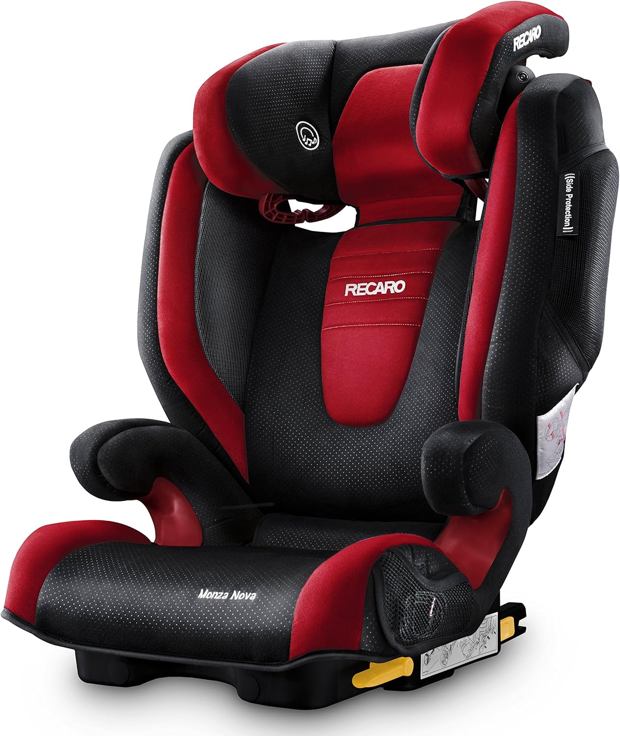 Recaro Monza Nova 2 Seatfix, Silla de coche grupo 2/3, rojo (Ruby ...