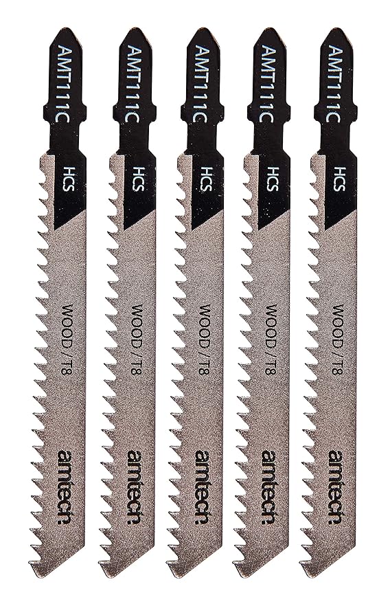 Amtech M1600 Wood Jigsaw Blade Set, 5Piece Amazon.co.uk DIY & Tools