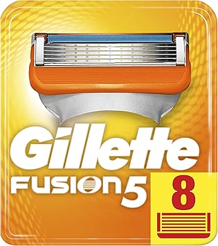 Gillette Fusion - Maquinilla de Afeitar, 8 Recambios: Amazon.es ...