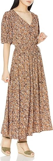 Amazon Co Jp スナイデル カシュクールプリントワンピ Swfo4040 レディース 服 ファッション小物