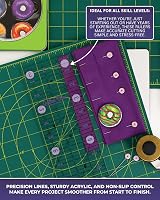 The Quilted Bear Quilting Rulers 6x24 Transparent Non-Slip Acrylic view 8