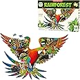 The Learning Journey Wildlife World Puzzle - Rainforest 200 Piece Shaped Puzzle | Educational Puzzle for Kids 5-12 | Fun Jigsaw Puzzle for Girls & Boys | Award Winning Educational Toys