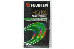 FujiFilm HQ120 VHS Tape (3-Pack)