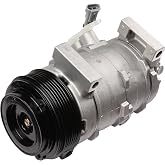 ECCPP AC Compressor for Chevrolet Express 1500 2500 3500 4.3L 2008-2009 | for GMC Sierra Savana 2500 3500 4.3L 5.3L 6.0L 6.6L 2003-2013 Fast Cooling AC Compressor with Clutch