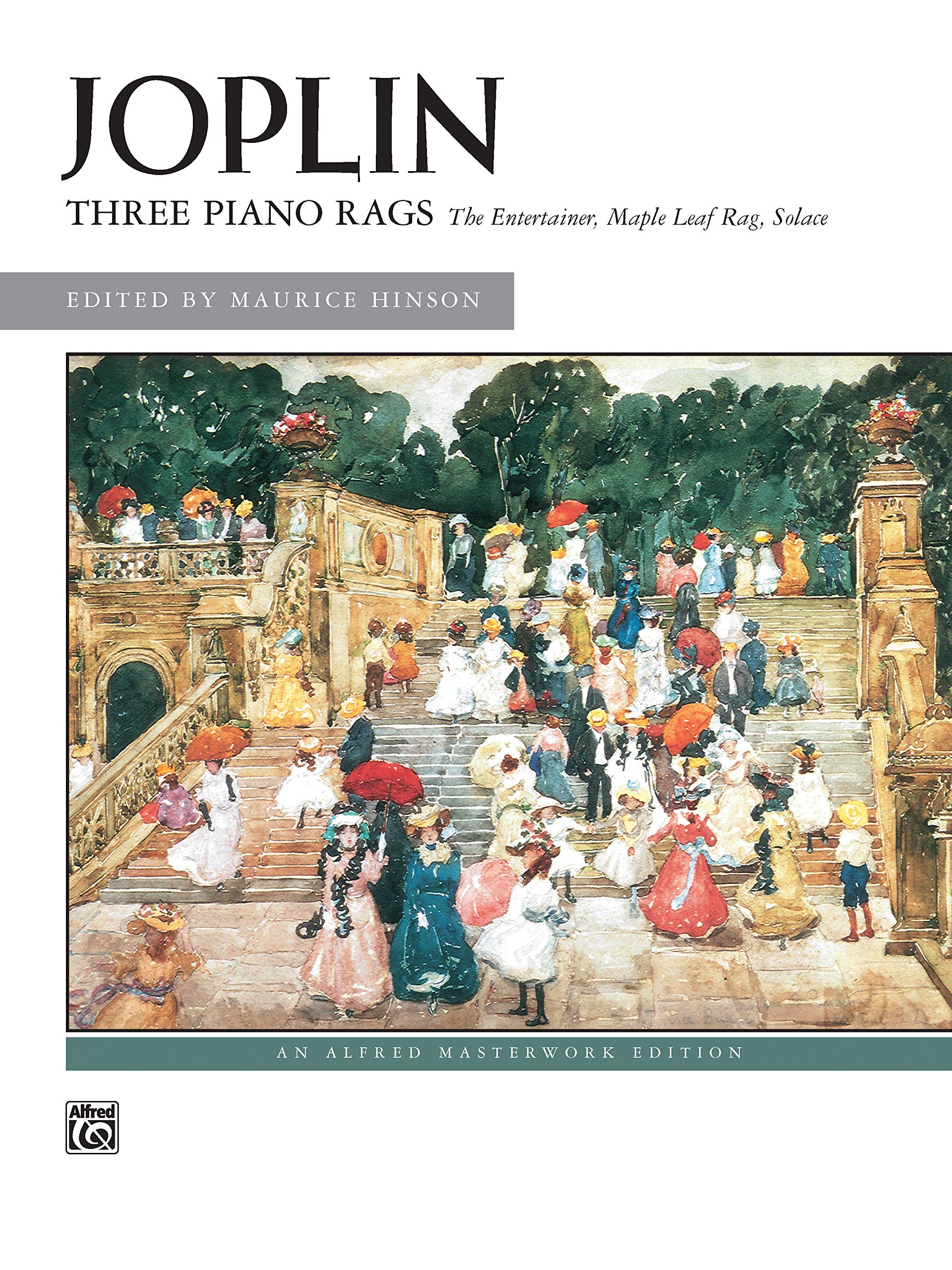 Photo 1 of Joplin -- Three Piano Rags (Alfred Masterwork Edition)