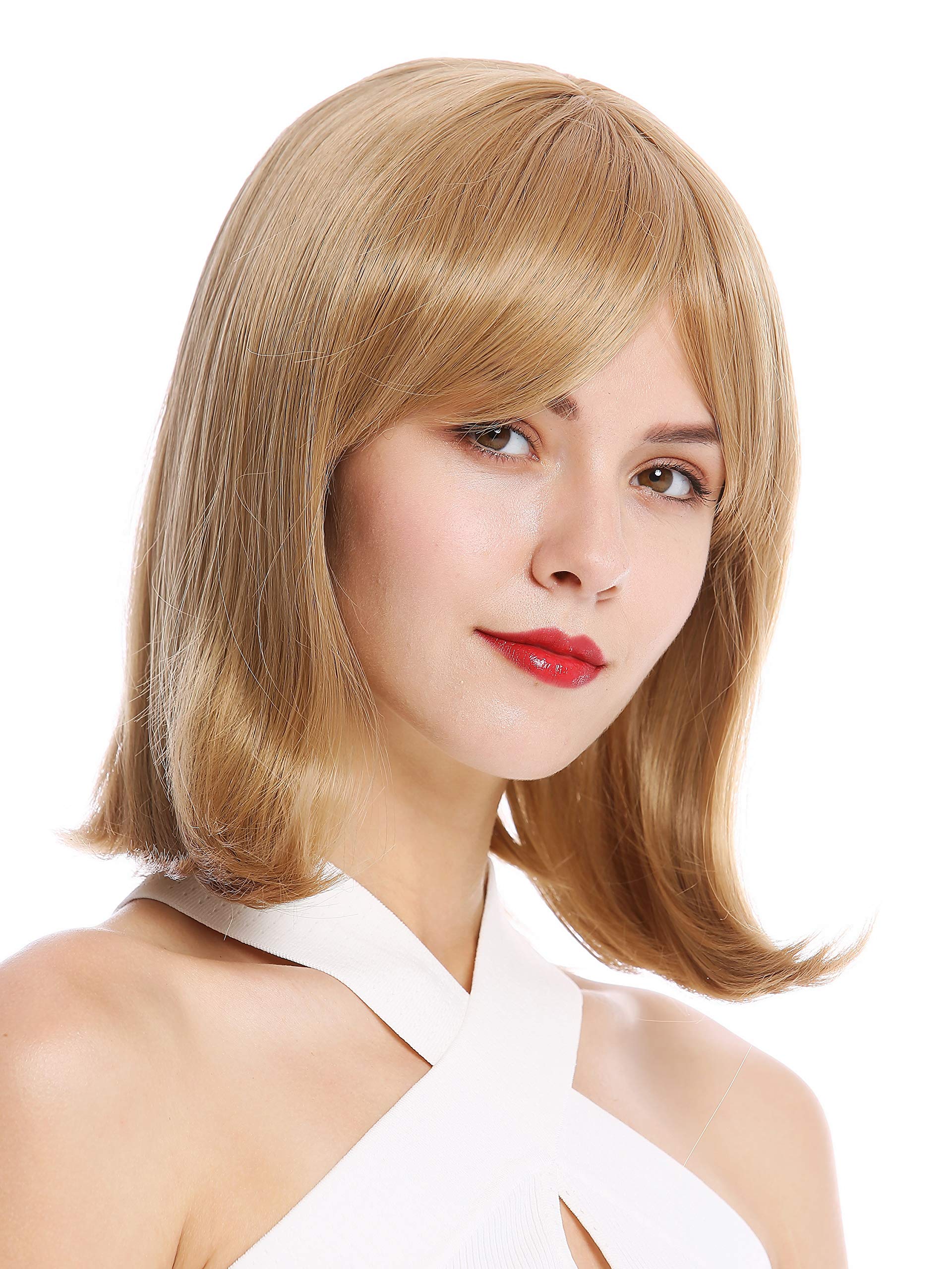 WIG ME UP - YZF-4357-16/22 Lady Quality Wig Bob Longbob shoulder-length curved tips mixed dark blond