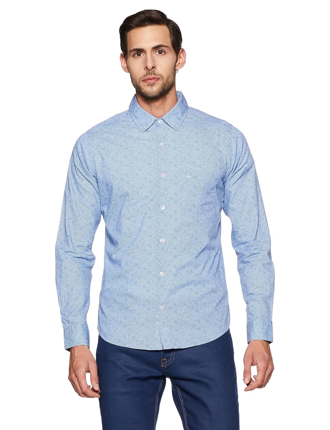 united colors of benetton men's casual shirt