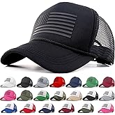 KFQHBQ American Flag Cap for Men Women, Snapback US Patriotic Trucker Rope Hat 250th Anniversary Veterans Memorial Day Gifts