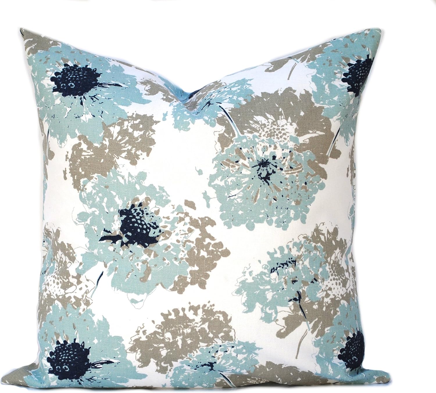 Amazon Com That Dutch Girl One Floral Pillow Cover Home Decor