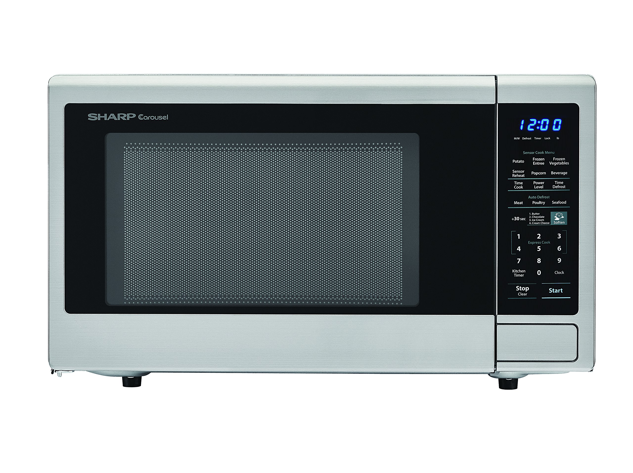 Mua SHARP Stainless Steel Carousel Cu. Ft. 1100W Countertop Microwave ...