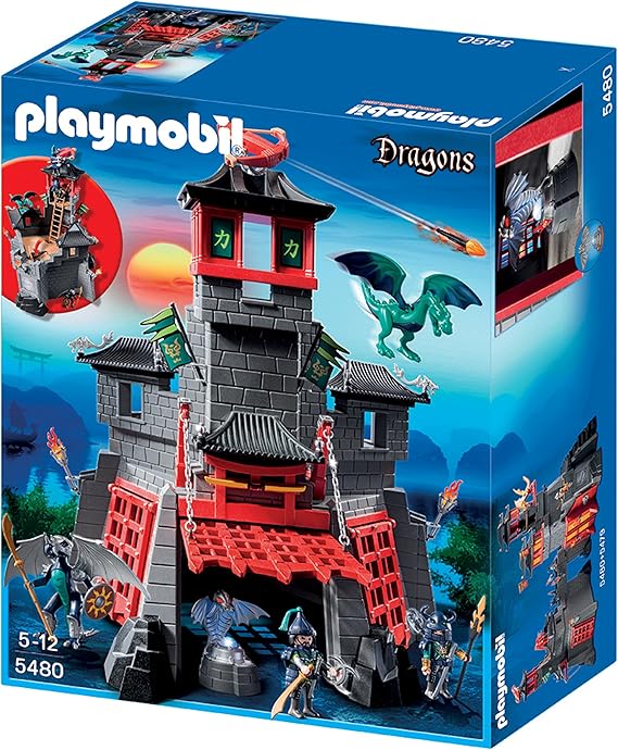 fortaleza dragon playmobil