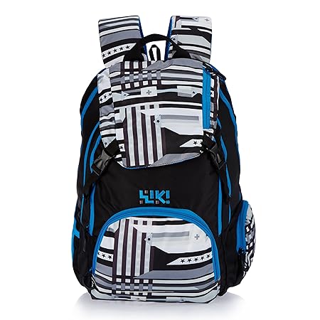 Wildcraft Wiki Daypack Polyester 38 liters Black Laptop Bag (8903338048985)