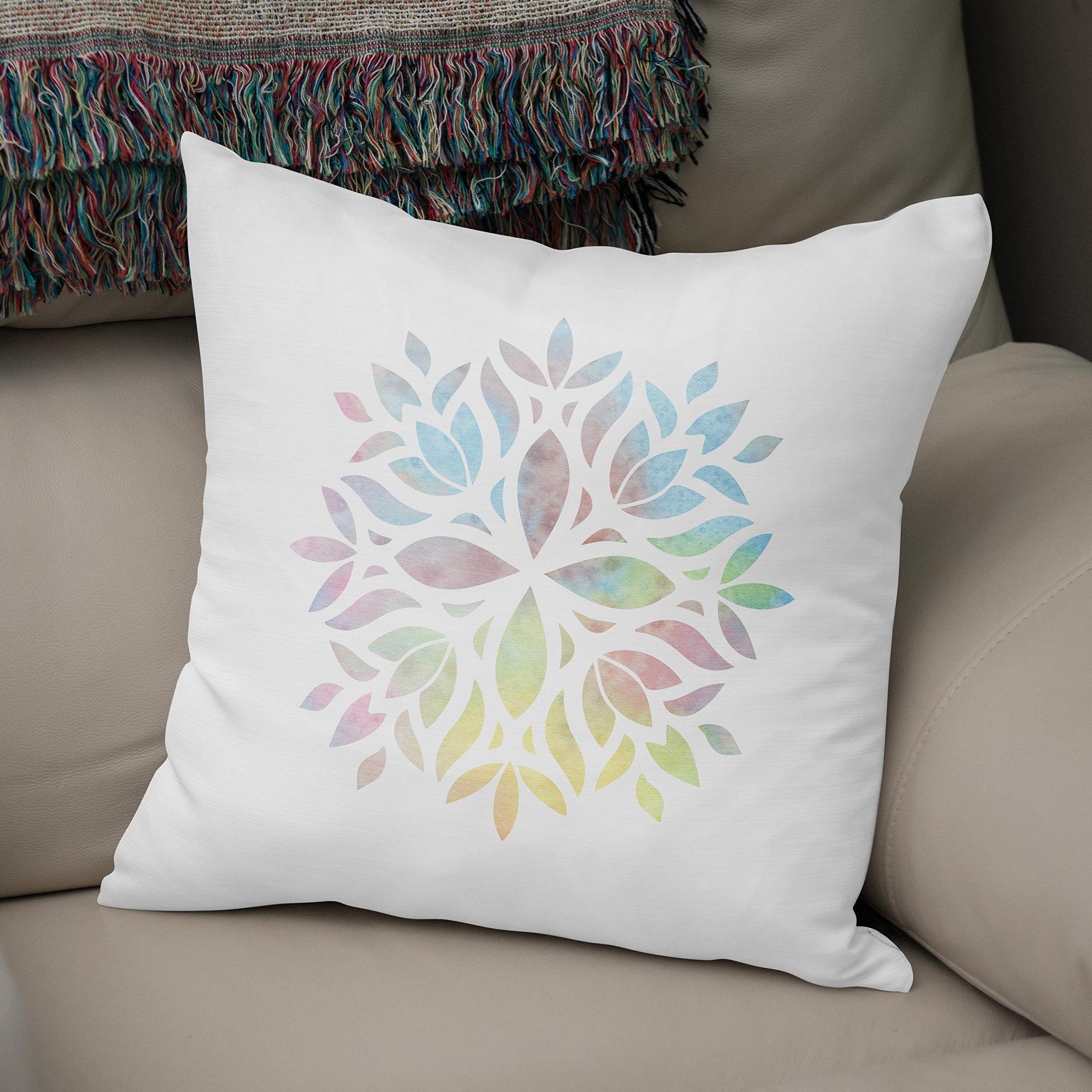 Bonamaison, Decorative Cushion Cover - 50% Cotton 50% Polyester - 43x43cm - Designed and Manufactured in Turkey