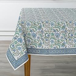 Ridhi Dark Columbia Blue, Turquoise Green 72x190