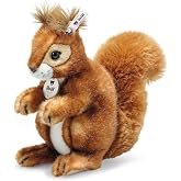 Steiff Niki Squirrel Russet, 8 inches