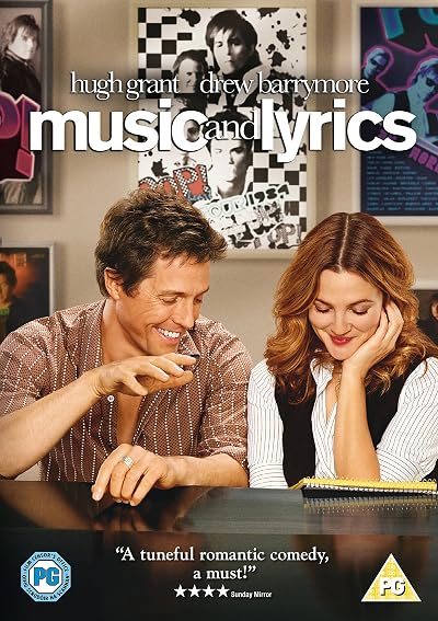 Music and Lyrics DVD 2007 Hugh Grant Drew Barrymore Romantic Comedy Warner Home