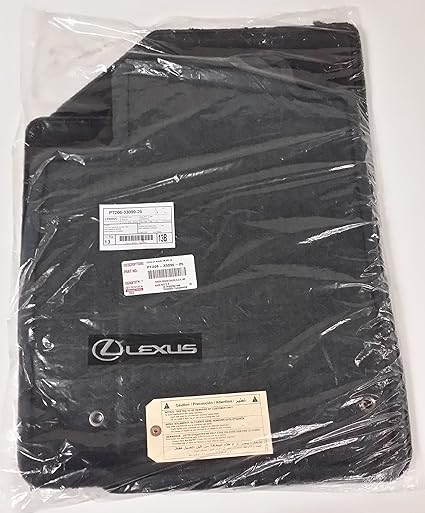 Black Mat Genuine 2013 2015 Lexus Es350 Es300h All Weather Floor
