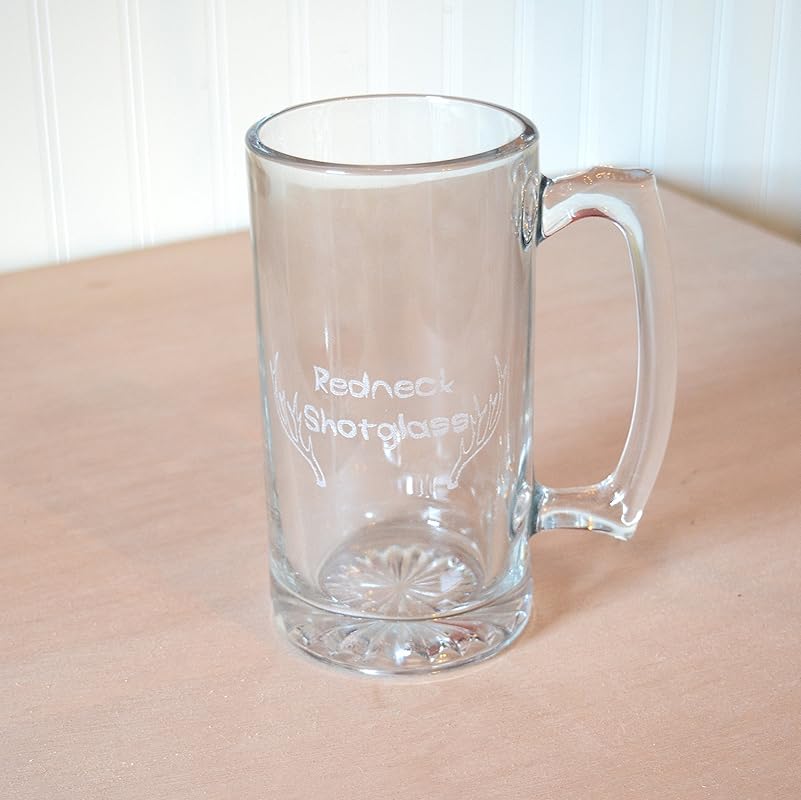 Laser Etched personalized Beer Mug Handmade