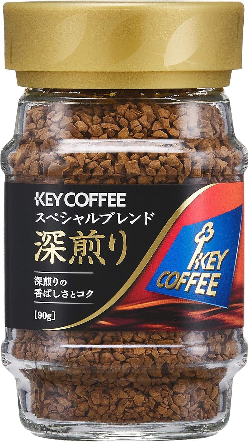 Amazon キーコーヒー インスタントコーヒー スペシャルブレンド 深煎り 90g インスタント スティック 通販