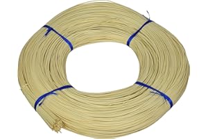 Commonwealth Basket Round Reed #1 1-1/2mm 1-Pound Coil, Approximately, 1600-Feet