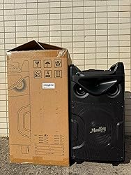 Moukey Karaoke Machine, 10" Woofer Portable PA