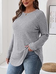Saloogoe Plus Size Womens Clothing 2025 Trendy Fall