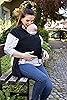 Image 4 - CuddleBug Baby Wrap Sling + Carrier - Newborns & Toddlers up to 36 lbs - Hands Free - Gentle, Stretch Fabric - Ideal for Baby Showers - One Size Fits All (Black)