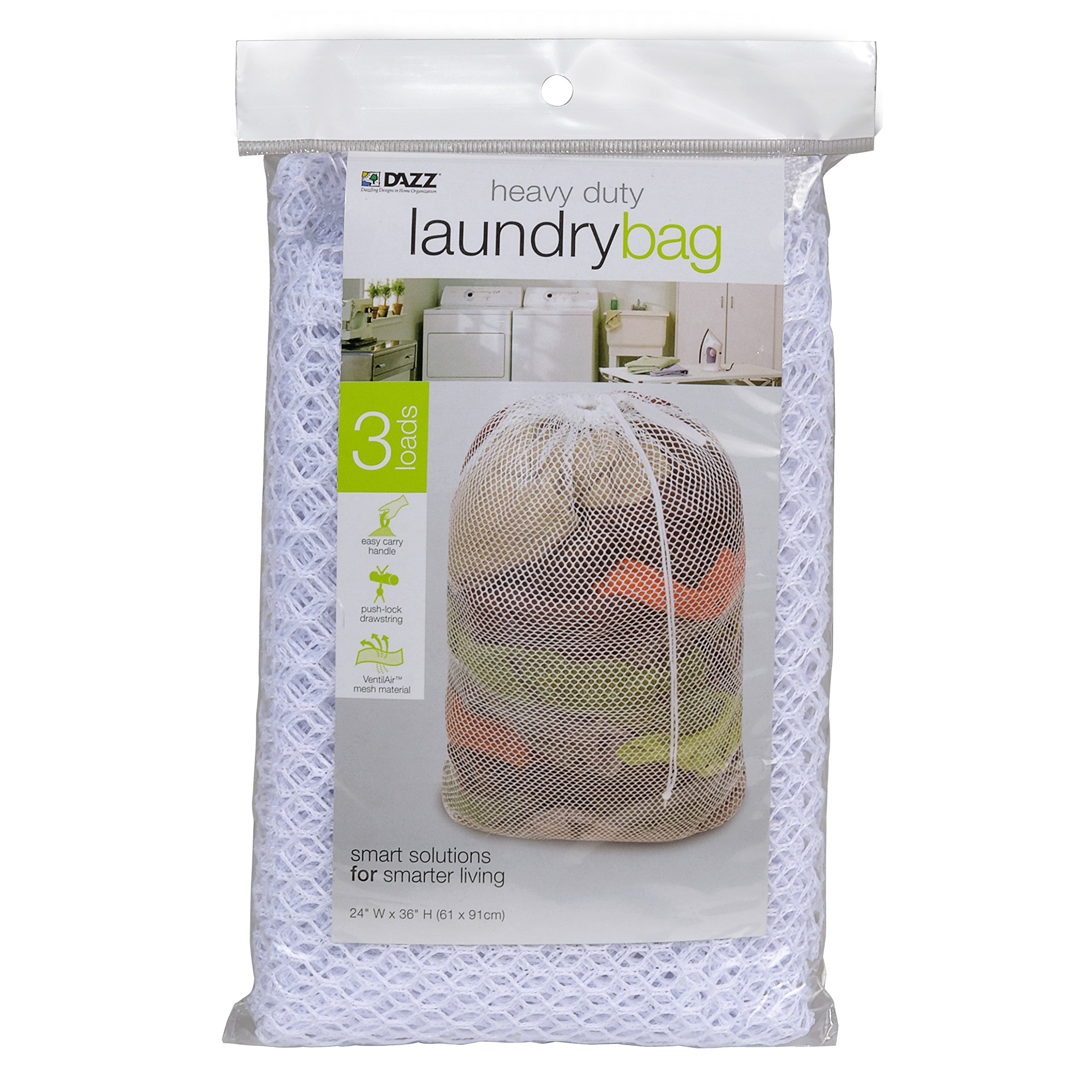 PROMART DAZZ Heavy Duty Mesh Laundry Bag White Free Shipping
