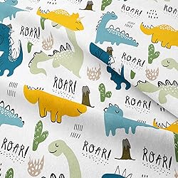 NINENINE Dinosaur Bedding Set for Kids,Queen Size