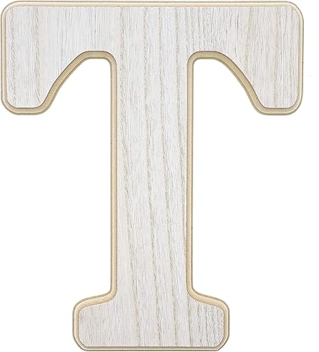 And Wall Decor 10 X 5 X 12 Inches Unfinished Wood Letter T Cutout For Diy