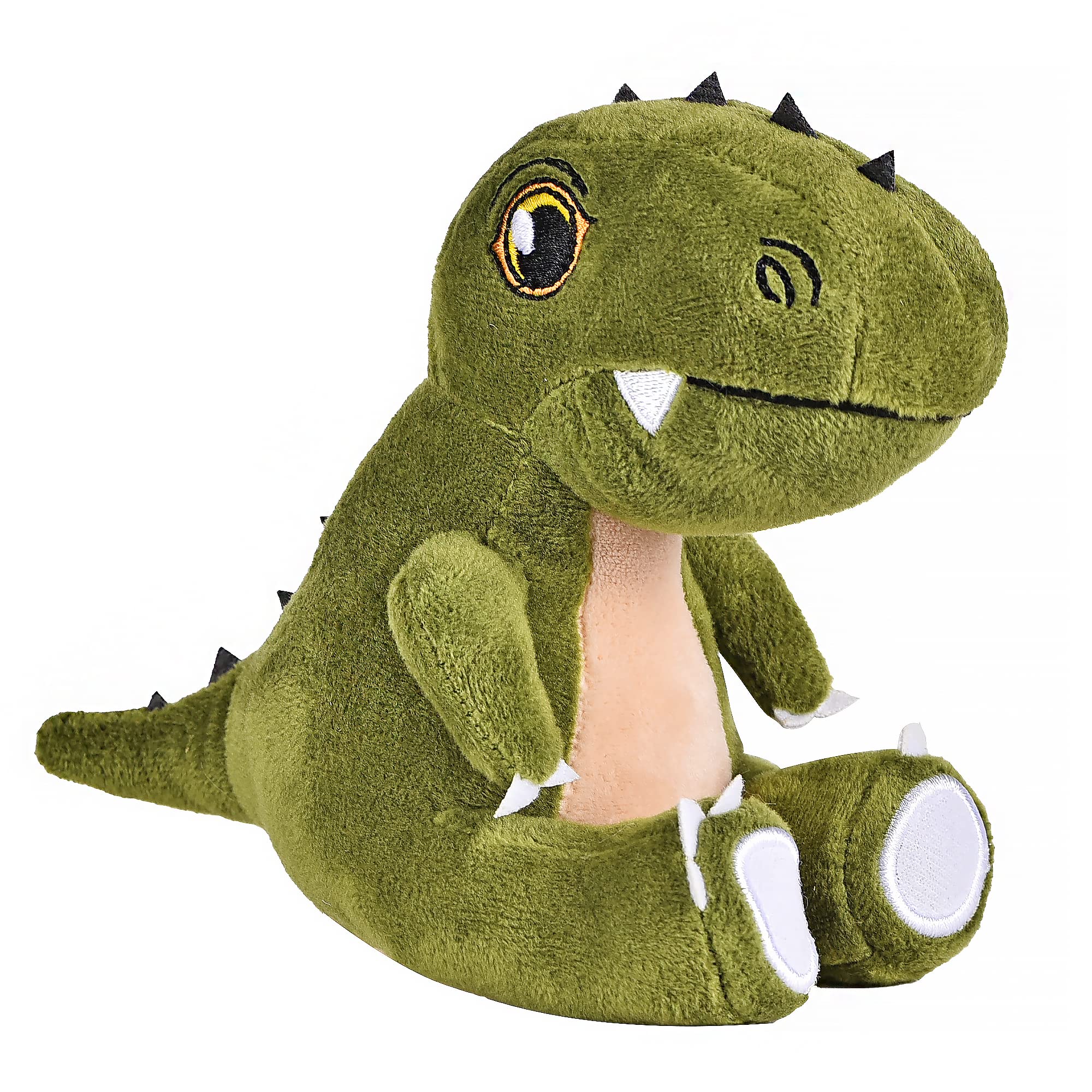 Endangered and Extinct EnE™ Mini T-Rex Dinosaur Soft Plush Toy, 10cm, Cuddly Dinosaur Teddy