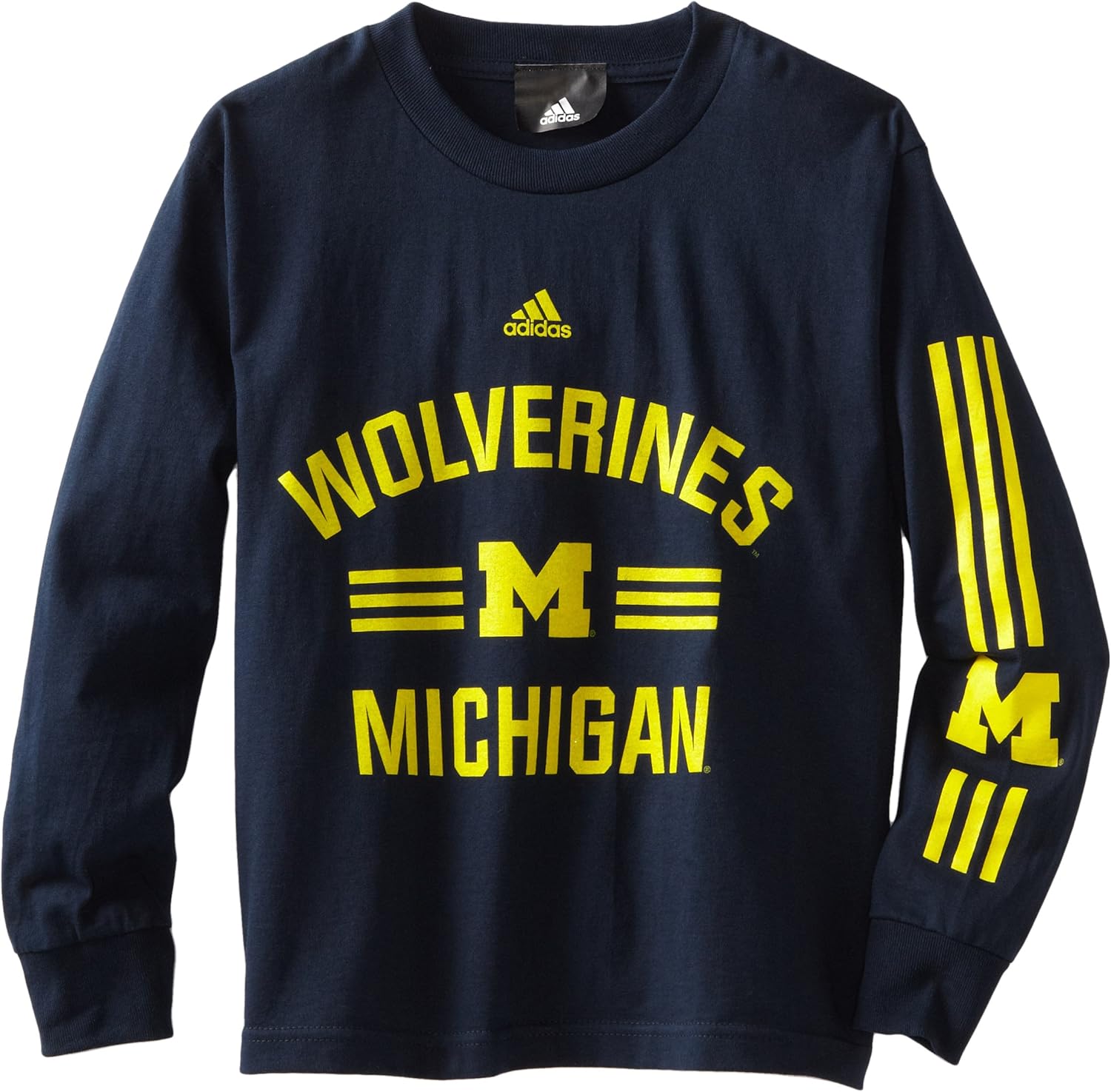 NCAA Michigan Wolverines 820 Boys L/S "Campus Pride" Tee