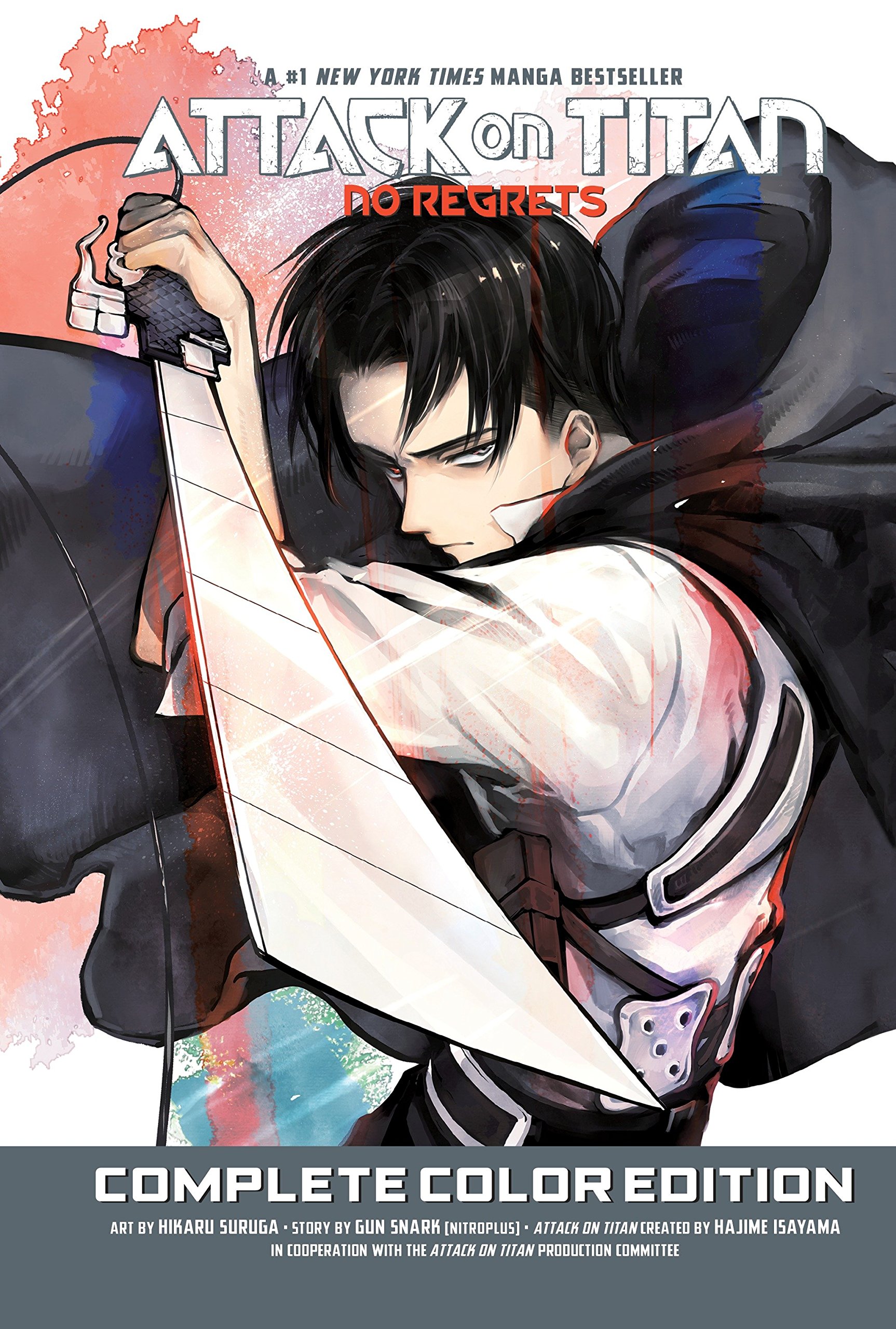 Attack On Titan No Regrets Complete Color Edition Gun Snark