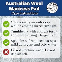 DOWN UNDER BEDDING Twin Size Premium Australian