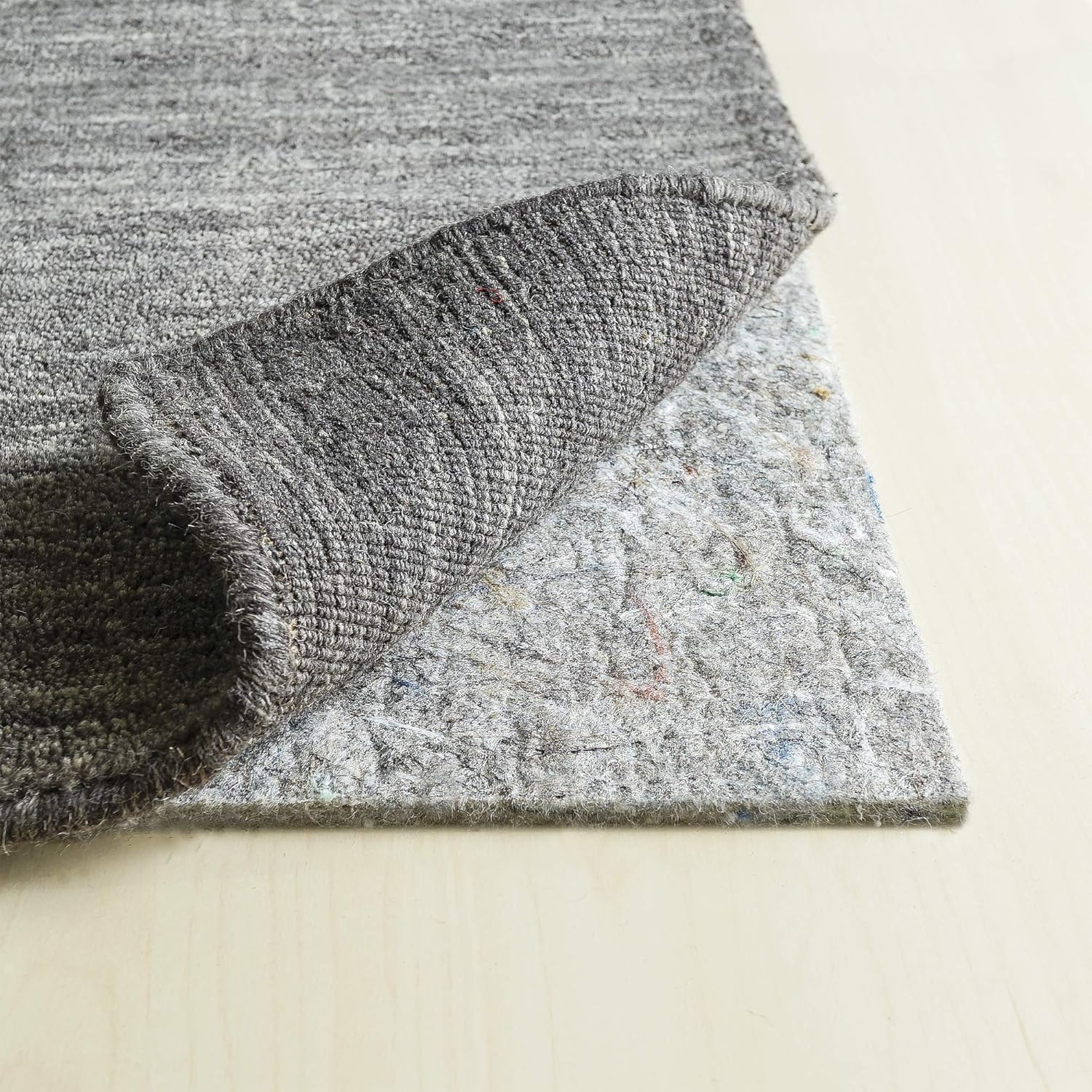 RUGPADUSA, 12'x20', 1/4" Thick, Basics 100 Felt Rug Pad, Available in Multiple